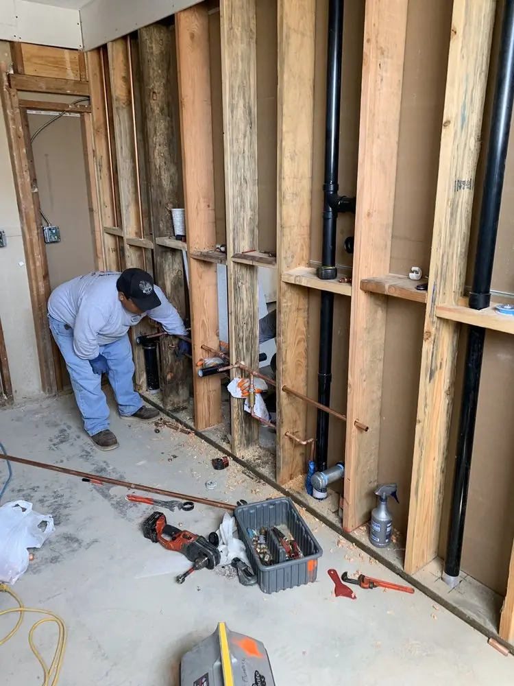 Commercial rough-in plumbing for Gas Line Repair in Muir Woods